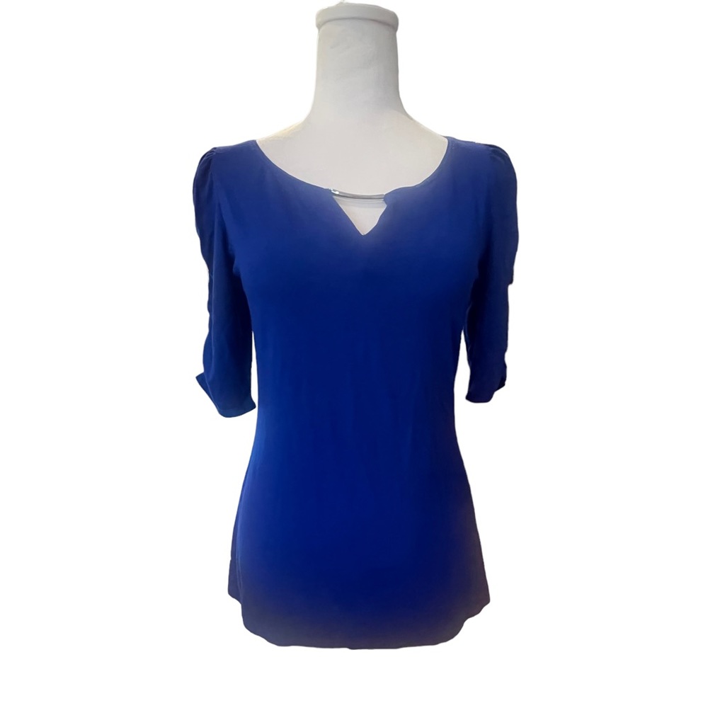 WHBM. Royal Blue w/Silver Accent. Small